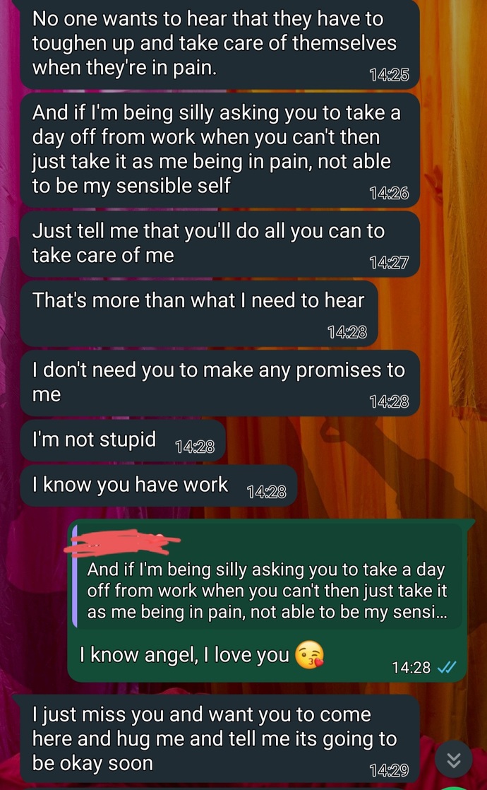 Am I a dick (m31), or is my girlfriend (32) being unfair?