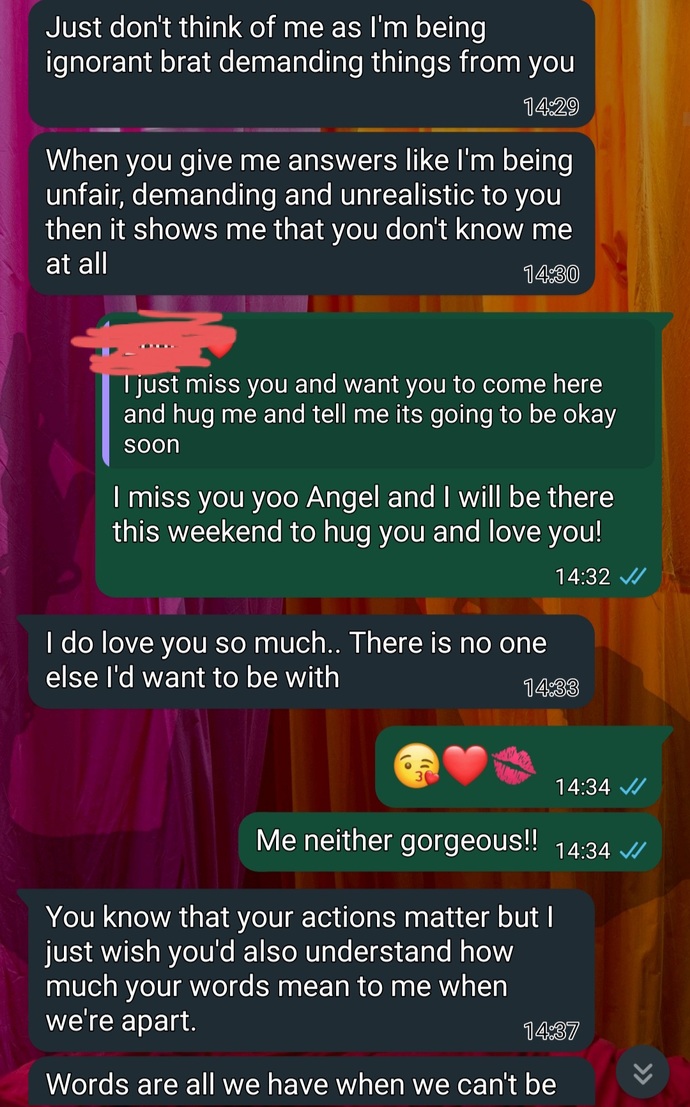 Am I a dick (m31), or is my girlfriend (32) being unfair?