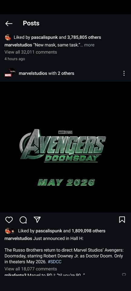 What are your thoughts on Marvels SDCC 2024 announcements/updates?