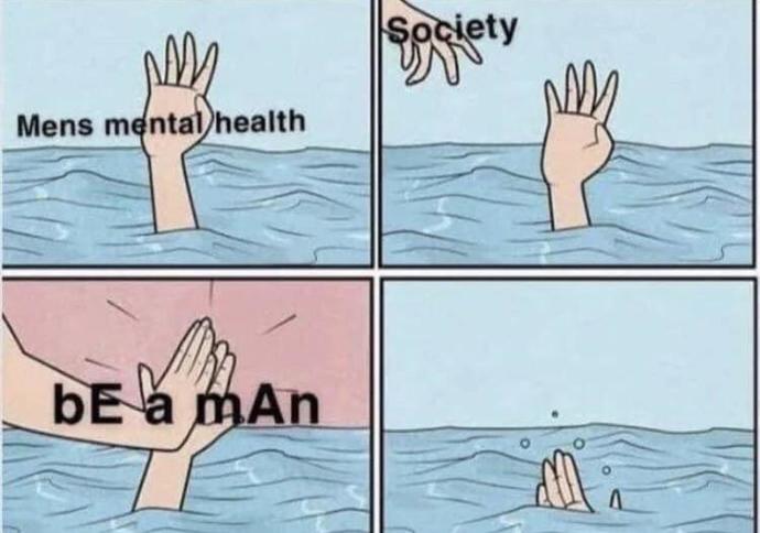 Why do twice as many women seek mental therapy as men?