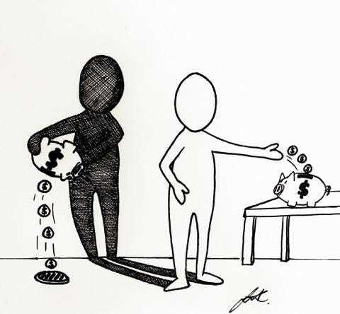 Do you live for now and ignore the future, or do you make sacrifices now to build up your future?