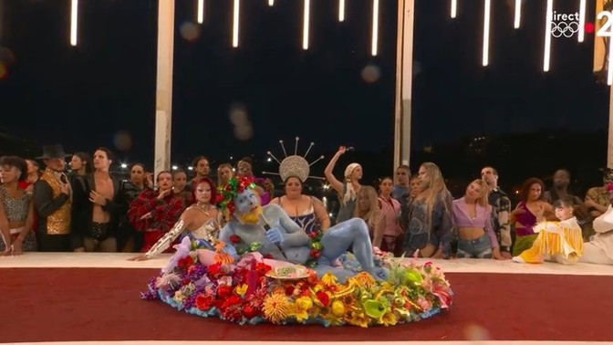 Did this scene at the opening of the Olympic Games shock people, because they didn't understand what it represented?