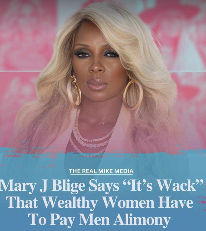 A woman says Its wack that wealthy women have to pay men Alimoney?