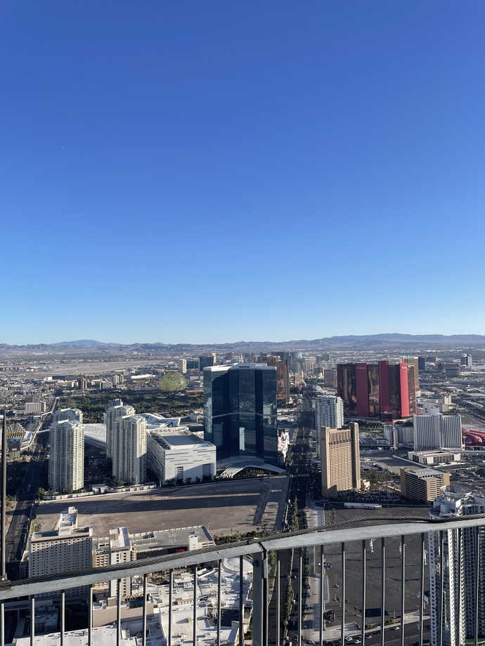 What is the tallest building you’ve ever been on the top of?