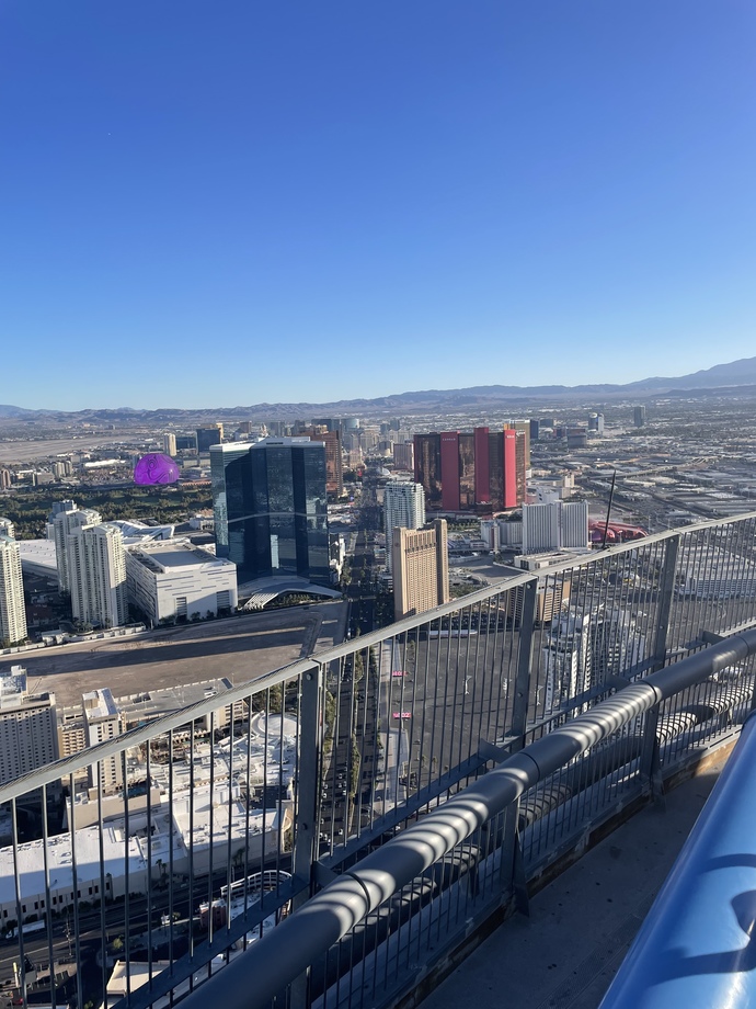 What is the tallest building you’ve ever been on the top of?