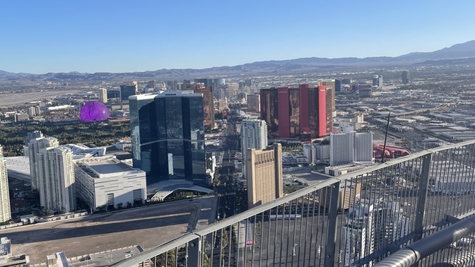 What is the tallest building you’ve ever been on the top of?