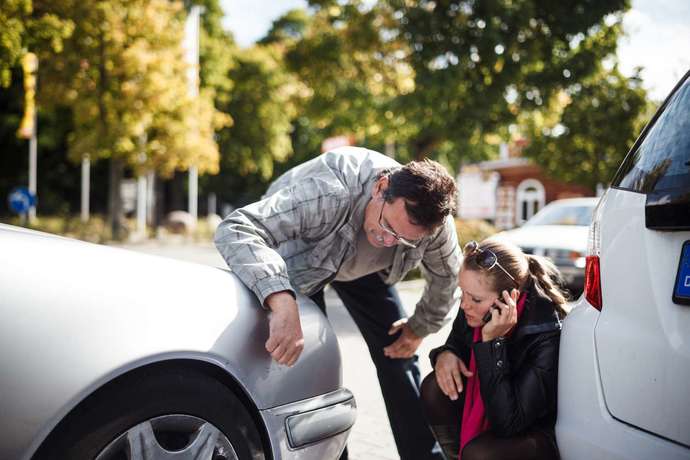 Accident fault, whose is it when the person was is in your blind spot?