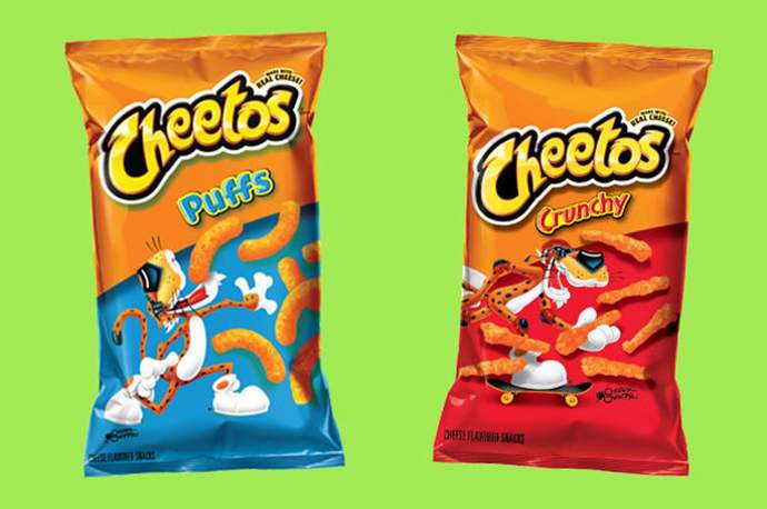 Crunchy cheetos vs puffs?