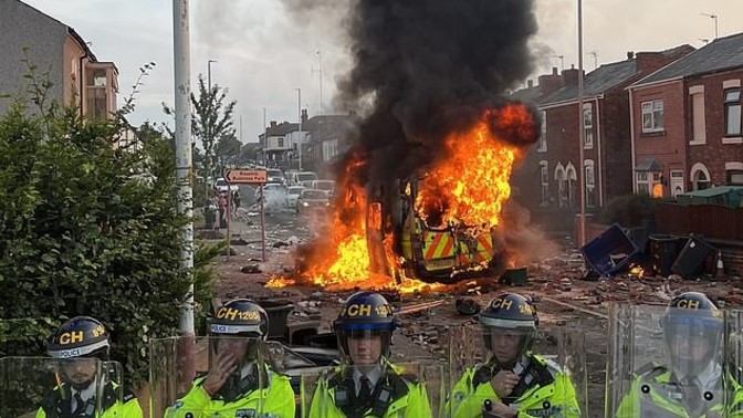 What do you think of the Southport riots?