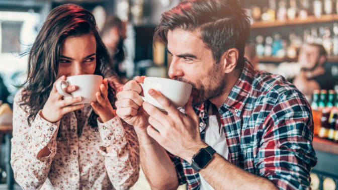 Taken people on gag. where did you first meet your partner?