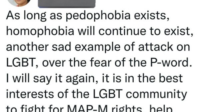 Do you believe pedophobia exists? If so do you believe it's connected to homophobia and the like?