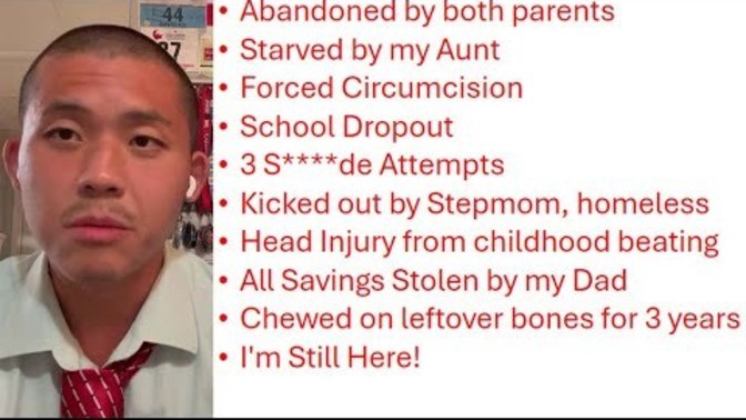 Have you ever seen someone go through this much suffering?