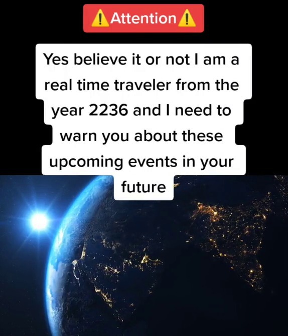 If a descendant of yours time traveled from the future and could only tell you one thing before returning what would you want to know?