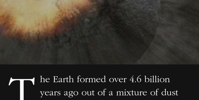 When did science finally realize as they say now the bible order?
