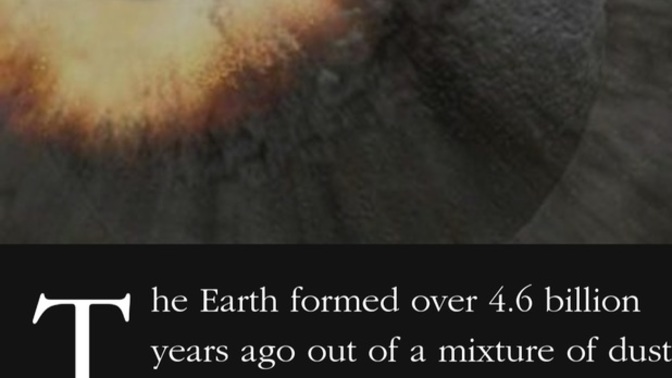 When did science finally realize as they say now the bible order?