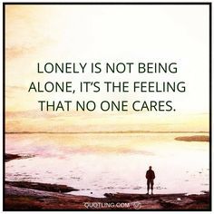 Do you blame yourself for being lonely?