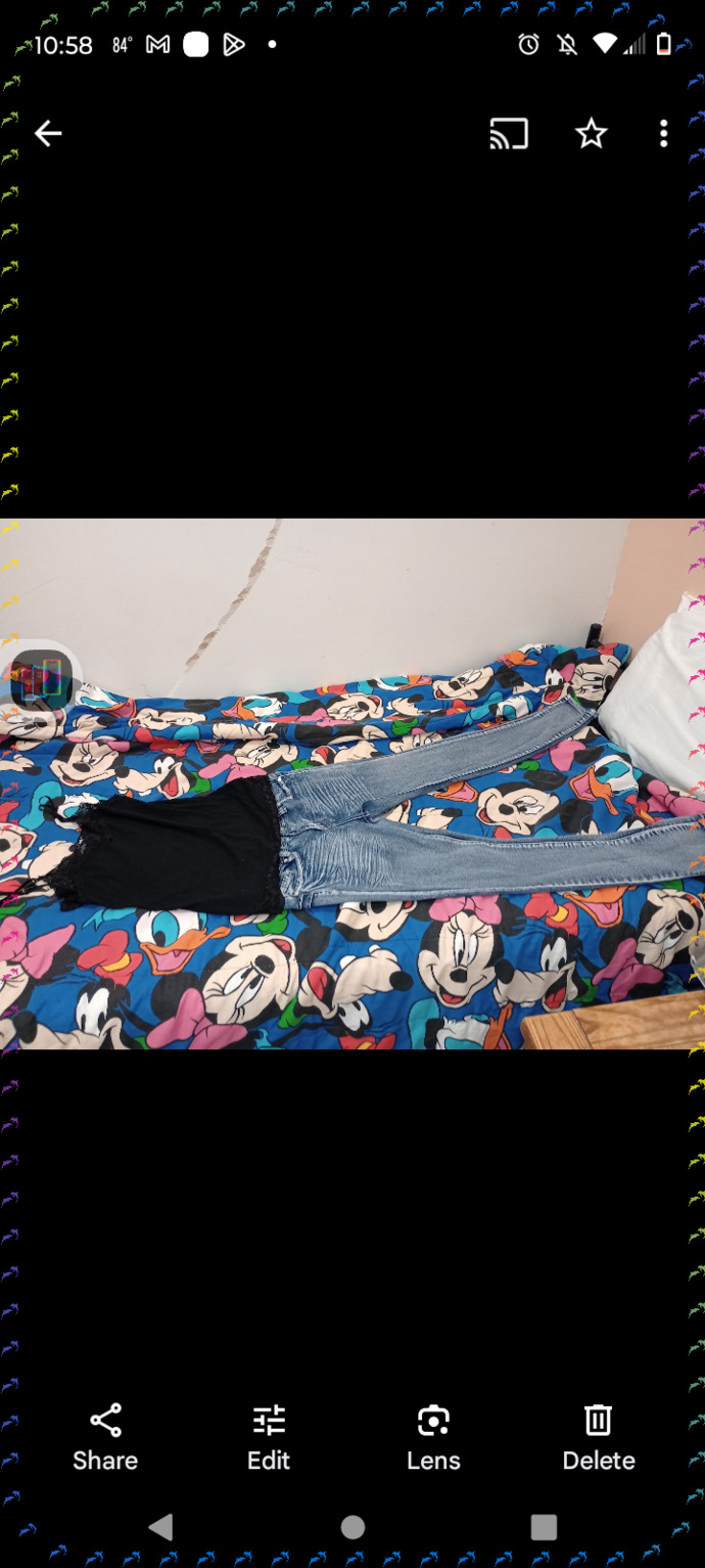 Which one for my black cami ? Which blue jeans do you find hot sexy or even cute that will look good with my cami ?