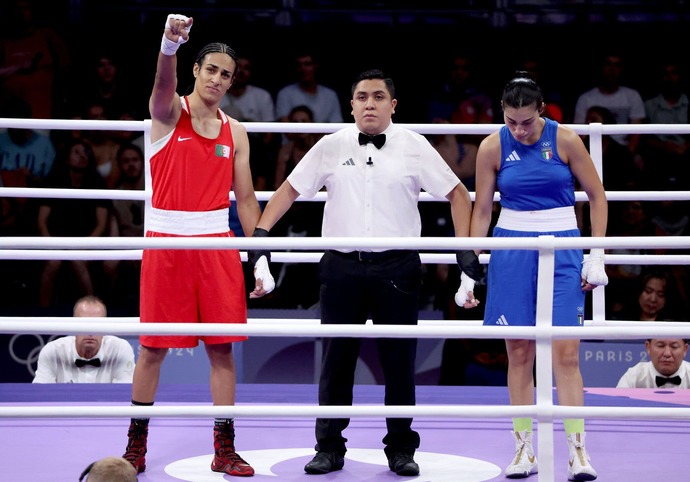 Should men be allowed to box females in the Olympics just because they identify as a woman?