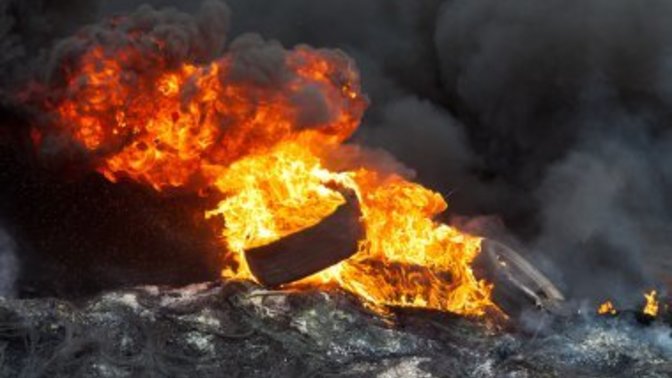 Have you ever burned a tire?
