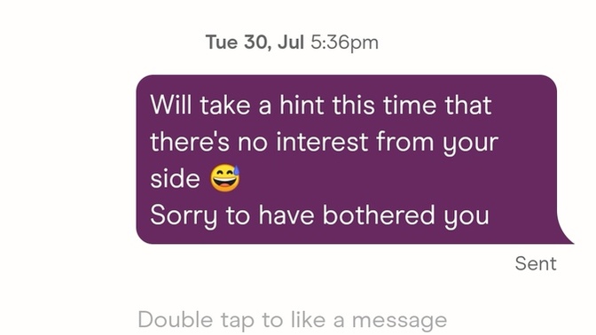 Did this guy do this om purpose before ghosting me?