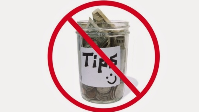 I don't tip people who deliver food now - AITA?