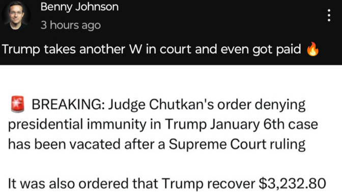 Trump keeps winning! Are you happy?
