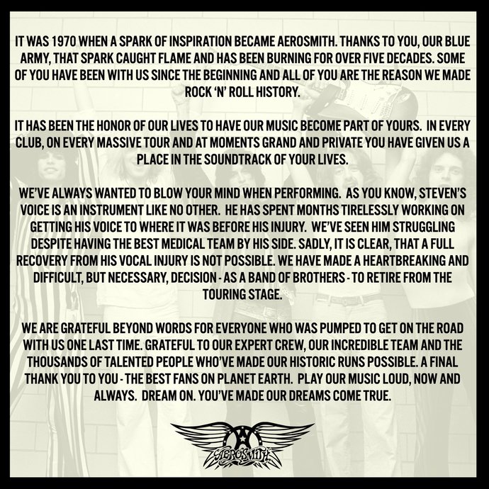 Their announcement on Instagram