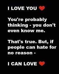 Do you think there is any truth to the saying “you can’t love other people until you love yourself”?