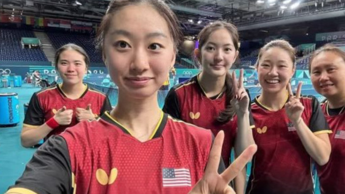 Chinese American beat China chinese on table tennis and far right wing on Twitter are mad about it?