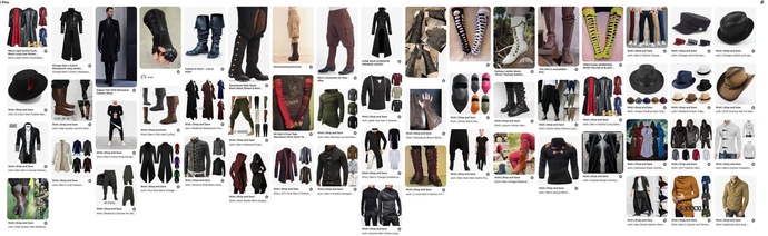 This is the style for my fictional fashion for little male adults