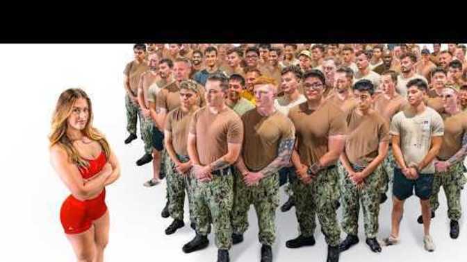 Guys, would you ever compete in a fitness competition to win a date with a woman?