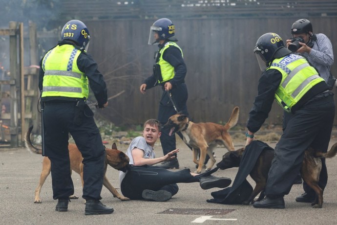 Is it time to send the army in to deal with the far right?