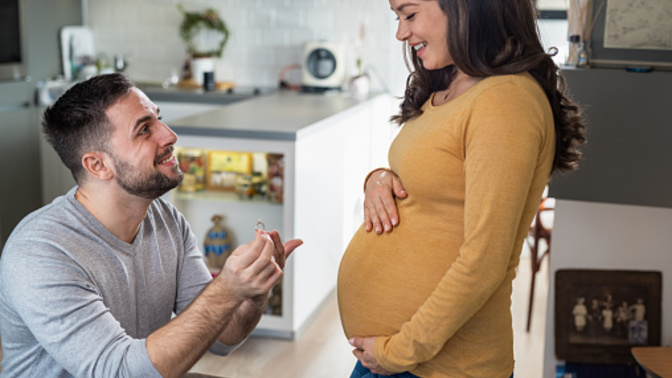 Is it red flag if guy wants marriage after having a baby?