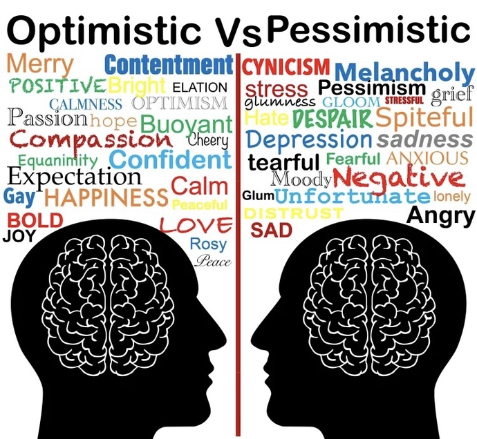 Are you optimistic or pessimistic and why?