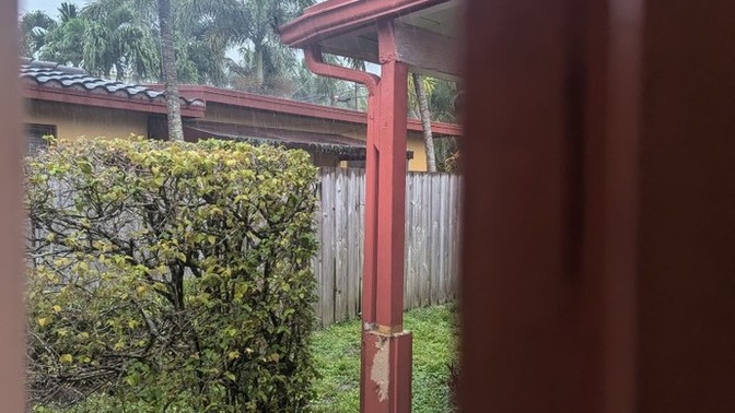 Anyone dealing with the tropical storm?