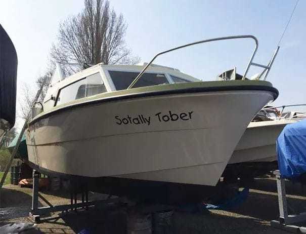 If you had a boat, what would you name it?