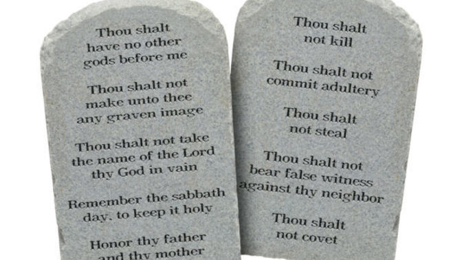 Do you follow the 10 commandments or at least try?