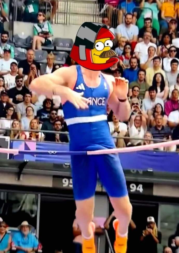 Imagine this was how your olympic gold medal dreams ended?