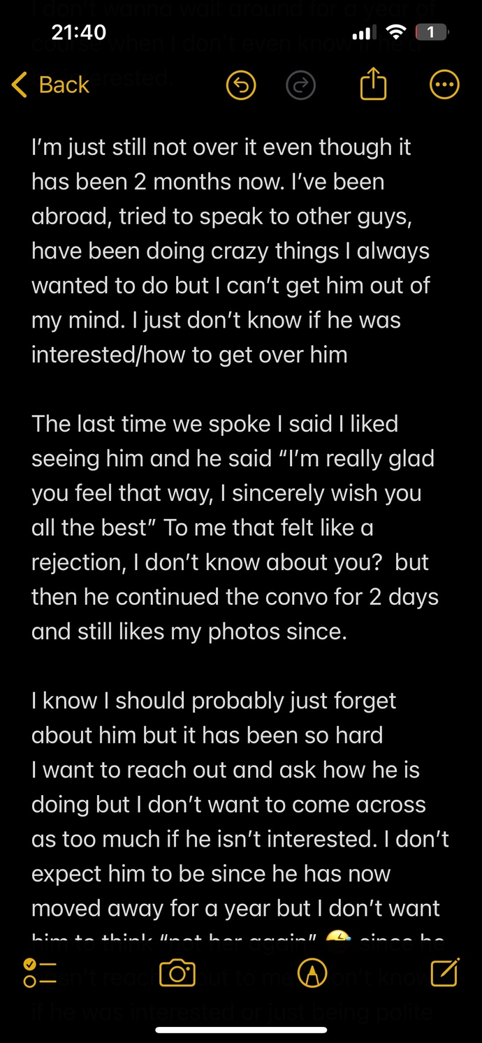 Need advice about a guy?