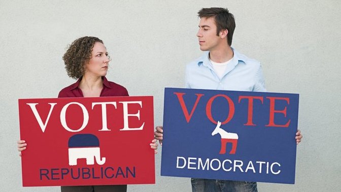 Would you ever date someone who has opposing political views?