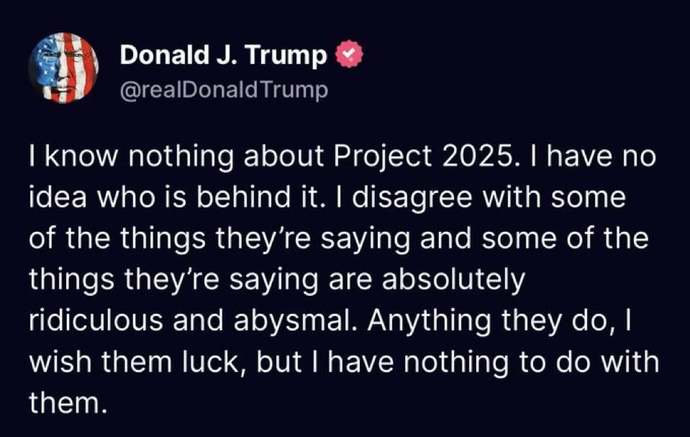 Are the democrats and leftists that fear the so called Project 2025 being hypocrites?