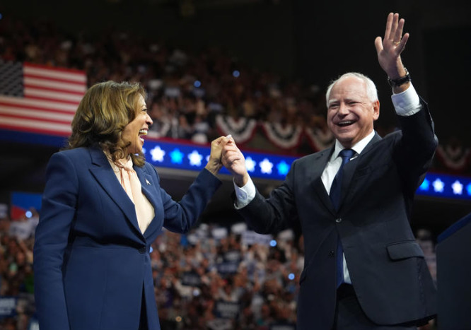 What do you think of the Harris-Walz Democratic ticket?