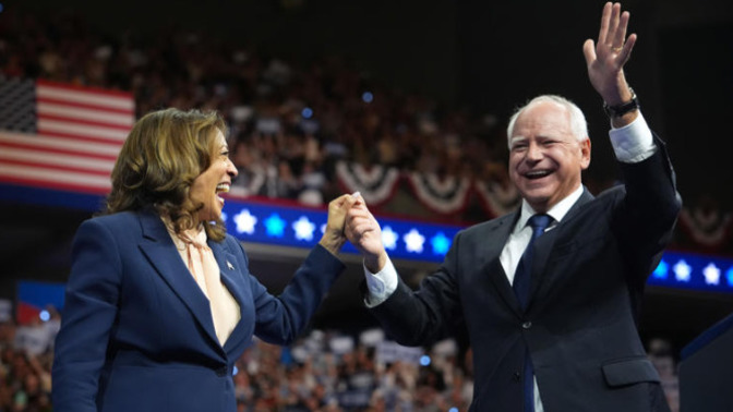 What do you think of the Harris-Walz Democratic ticket?