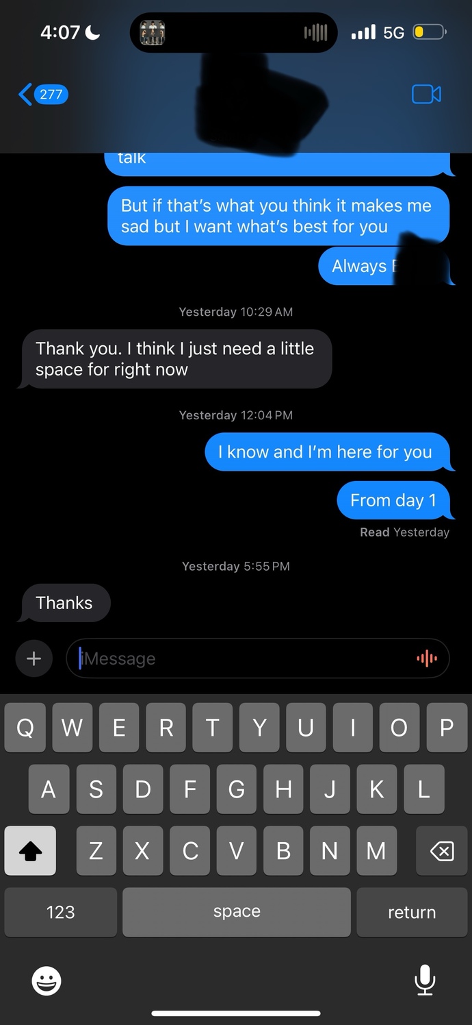 Break up or making things work in long distance?