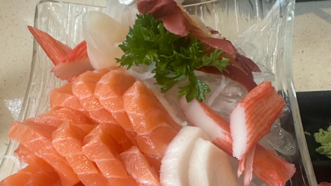 How does my birthday sushi buffet look?