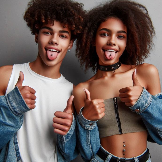What would upset you more, your son or your daughter coming home and proudly showing you their tongue jewelry?