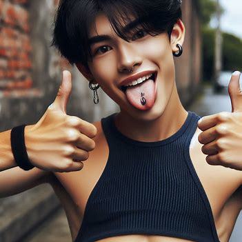 What would upset you more, your son or your daughter coming home and proudly showing you their tongue jewelry?