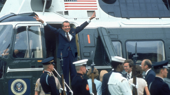 Where were you on this day in history - August 8, 1974?