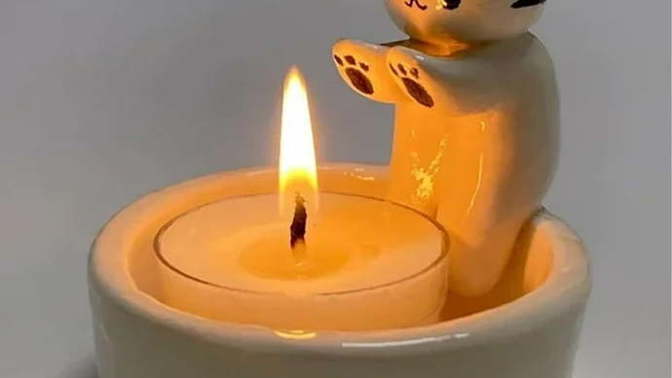 Create your own candle from used candles?