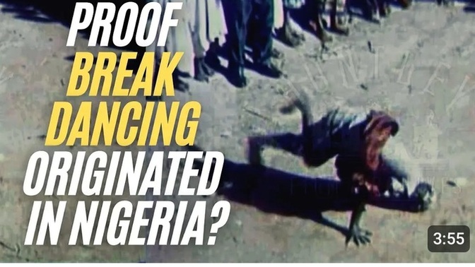 Should West Africans get credited for the invention of break dancing?